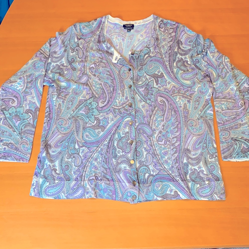 Plus petite; 2XP; Talbots; merino wool
